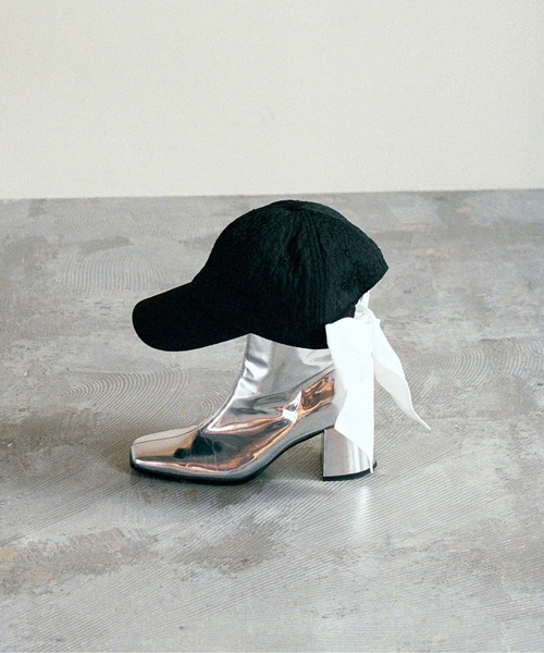 MAISON SPECIAL メゾンスペシャル　リボン　キャップ Back Ribbon Cap/バックリボンキャップ【MAISON SPECIAL/メゾン