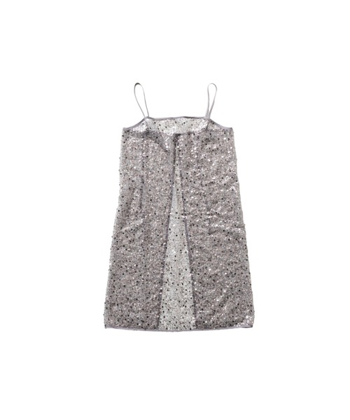 ANDRESD（アンドレスド）の「キラキラスパンコールドレス / kirakira spangle dress（ドレス・レディース・ブラック/オフホワイト/シルバー/ゴールド・M/L）」の9枚目の写真