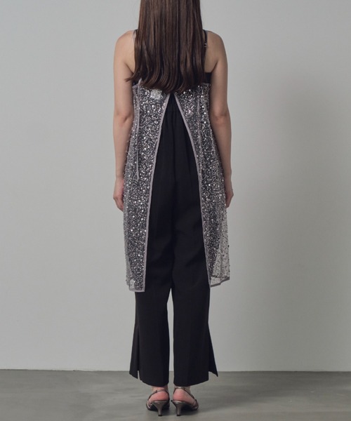 【さわら】ANDRESED キラキラスパンコールドレス ANDRESD ドレス kirakira spangle dress キラキラスパンコール
