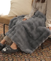 ALTROSE(アルトローズ)のクラウド ボア ぽこぽこ 韓国 ブランケット 節電 防寒 ひざ掛け(ブランケット)