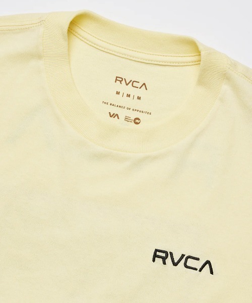 RVCA（ルーカ）の「RVCA レディース SUN WAVE CUTOFF TT タンクトップ 【2025年夏モデル】/ルーカバックプリントルーズフィットシルエットタンクトップ（タンクトップ・レディース・ブラック/イエロー系その他/ホワイト・SMALL/MEDIUM/LARGE）」の12枚目の写真