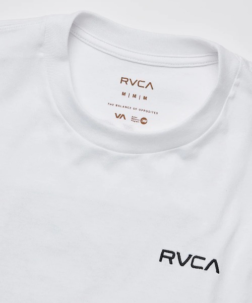 RVCA（ルーカ）の「RVCA レディース SUN WAVE CUTOFF TT タンクトップ 【2025年夏モデル】/ルーカバックプリントルーズフィットシルエットタンクトップ（タンクトップ・レディース・ブラック/イエロー系その他/ホワイト・SMALL/MEDIUM/LARGE）」の7枚目の写真