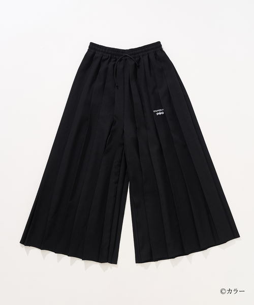 PARIS SAINT-GERMAIN(パリサンジェルマン)の「【EVA*PSG】 JP WIDE-LEG PLEATED PANTS(その他パンツ・レディース・ブラック/ライトグレー・FREE)」の19枚目の写真