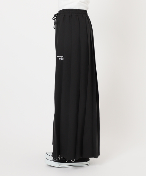 PARIS SAINT-GERMAIN(パリサンジェルマン)の「【EVA*PSG】 JP WIDE-LEG PLEATED PANTS(その他パンツ・レディース・ブラック/ライトグレー・FREE)」の20枚目の写真