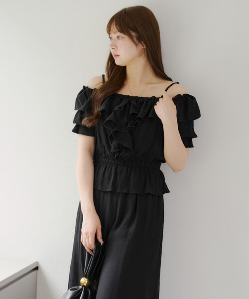 【即決】2WAY SHOULDER ONE PIECE 2way off-shoulder dress【pink】 – BUNNY APARTMENT