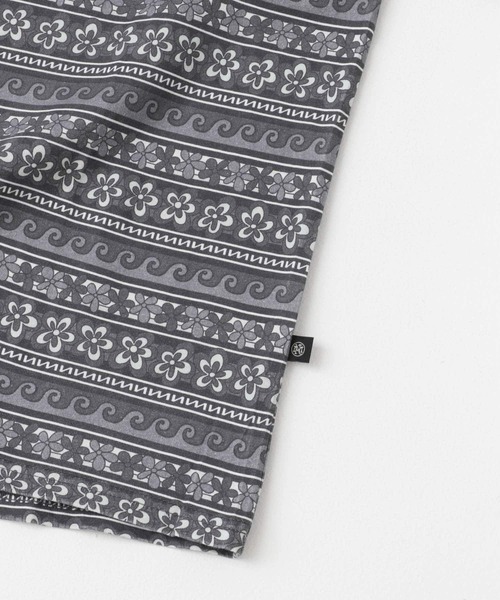 MAGIC NUMBER（マジック ナンバー）の「MAGIC NUMBER　FLOWER BORDER T-SHIRTS（Tシャツ/カットソー・メンズ・ブラック/ブルー・MEDIUM/LARGE）」の5枚目の写真