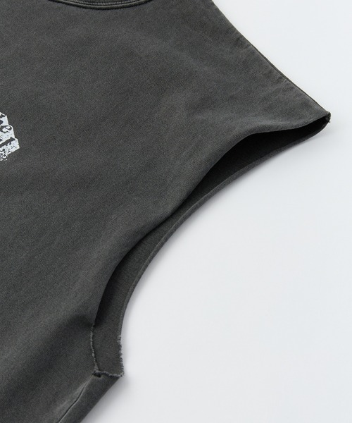 X-girl（エックスガール）の「FADED SLEEVELESS TEE（タンクトップ・レディース・ブラック/ライトパープル・S/M）」の12枚目の写真