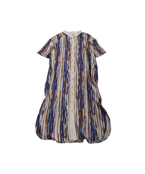 antiqua（アンティカ）の「ニュアンス柄ワンピース（シャツワンピース・レディース・ブルー系その他・P/R）」の12枚目の写真