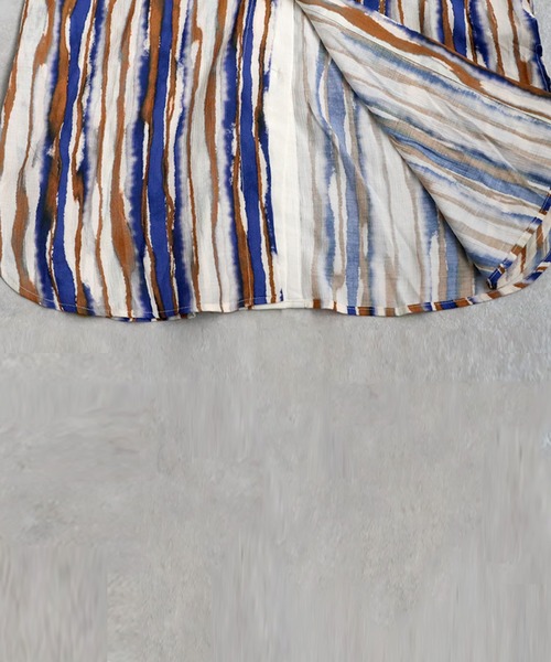 antiqua（アンティカ）の「ニュアンス柄ワンピース（シャツワンピース・レディース・ブルー系その他・P/R）」の18枚目の写真