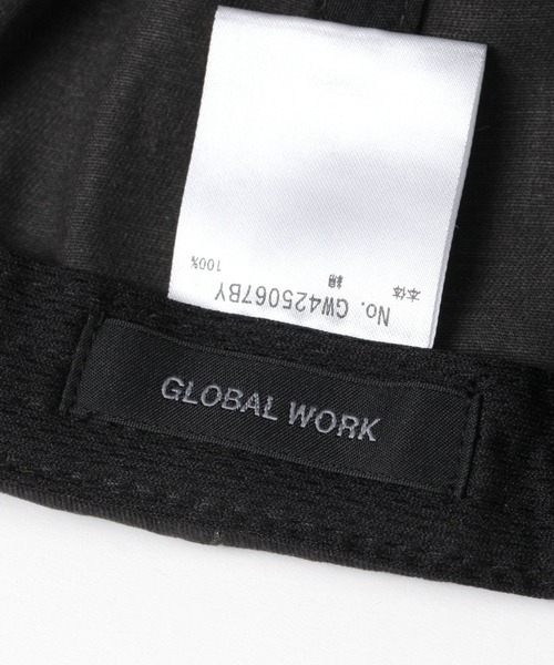 GLOBAL WORK(グローバルワーク)の「カジュアルクラシックロゴCAP/326873(キャップ・メンズ・ダークグレー/ブラック/グリーン/グレイッシュベージュ・FREE)」の10枚目の写真