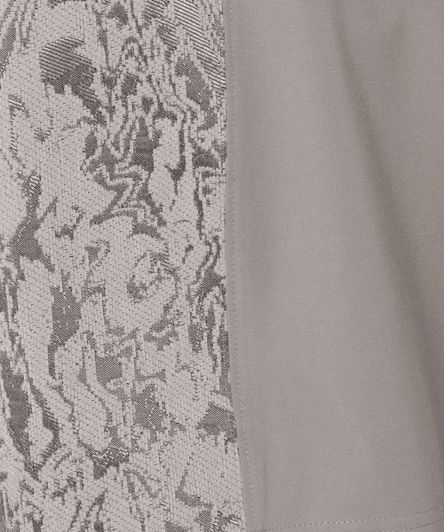 HARE（ハレ）の「ジャガードキリカエハーフZIP(HARE)（Tシャツ/カットソー・メンズ・ブラック/グレー・FREE）」の17枚目の写真