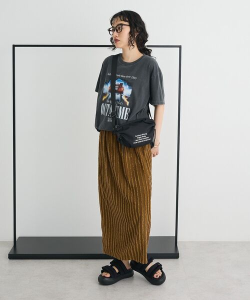 CRAFT STANDARD BOUTIQUE(クラフトスタンダードブティック)の「撥水ロゴプリントショルダー(ショルダーバッグ・レディース・ブラック・FREE)」の3枚目の写真