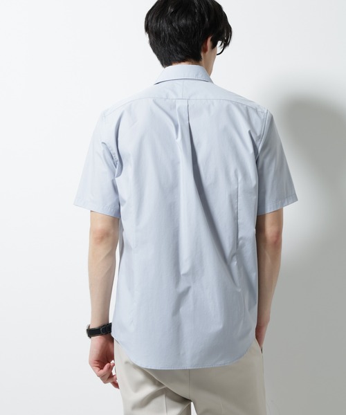 セール】「N shirt」 速乾 セミワイドカラーシャツ半袖（シャツ