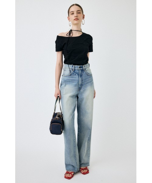 MOUSSY NECK STRAP ジャガード TEE MOUSSY | NECK STRAP ジャガード TEE (ニット ) |SHEL'TTER WEBSTORE