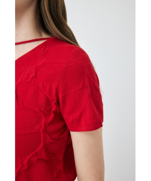 NECK STRAP JACQUARD Tシャツ（Tシャツ/カットソー）｜MOUSSY