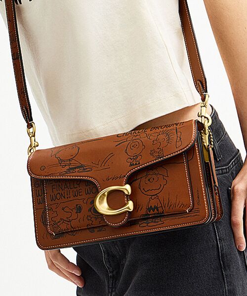 COACH X PEANUTS】タビー ショルダー バッグ 26・ニュース