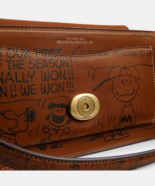 COACH X PEANUTS】タビー ショルダー バッグ 26・ニュース