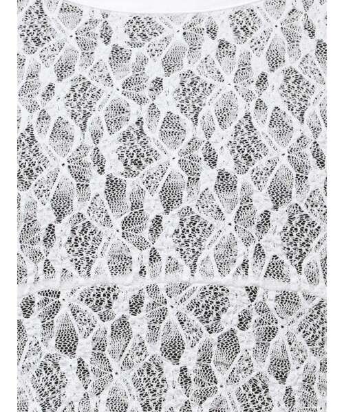 EMODA(エモダ)の「ランダムヘムレースキャミワンピース(ワンピース・レディース・ホワイト/ブラック・FREE)」の13枚目の写真