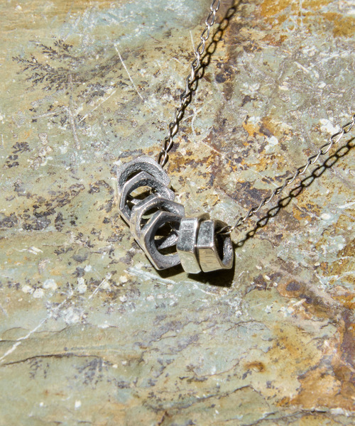 HARIM ハリム / ROCK BEARDs NECKLACE 2 POLYGON OX シルバー925ロック