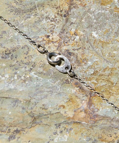 HARIM（ハリム）の「HARIM ハリム / ROCK BEARDs NECKLACE 2 POLYGON OX シルバー925ロックビーズネックレス ポリゴン オキシデーション / HRP131PL OX（ネックレス・メンズ・シルバー・FREE）」の8枚目の写真