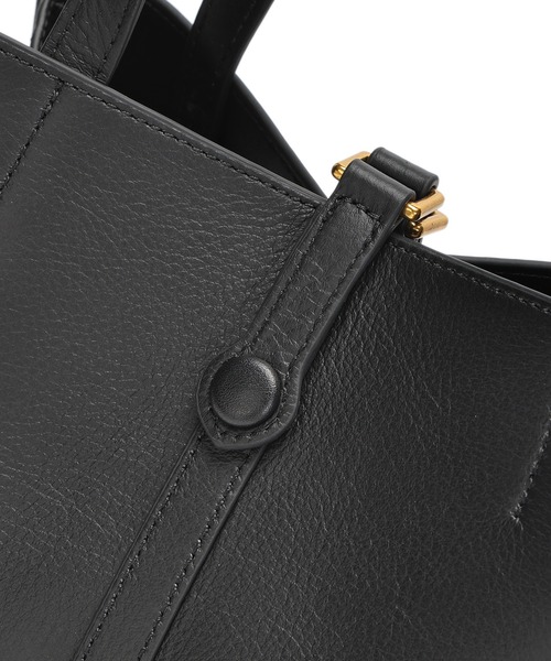 RICKERS（リッカーズ）の「［RICKERS/リッカーズ］ナチュラルレザーアオリハンドバッグ（ビジネスバッグ・レディース・ブラック/グレー/カーキ・FREE）」の18枚目の写真