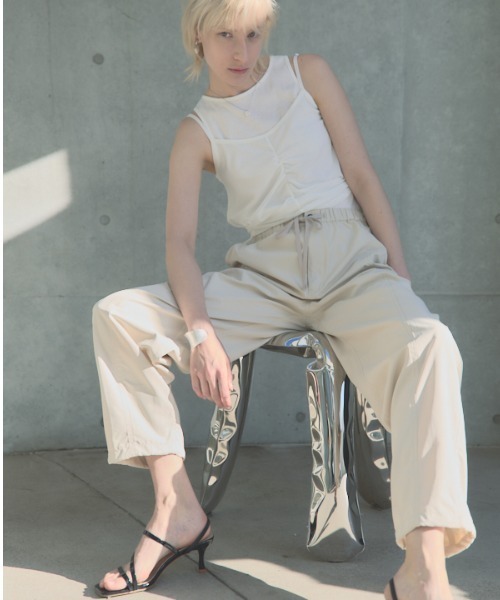 Muel Chic(ミュエルシック)の「Honey set CS ハニーセットカットソー(Tシャツ/カットソー・レディース・モカ/ホワイト系その他/ブラック系その他/グレー系その他/オリーブ系・FREE)」の7枚目の写真