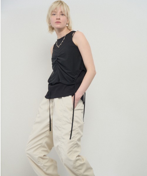 Muel Chic(ミュエルシック)の「Honey set CS ハニーセットカットソー(Tシャツ/カットソー・レディース・モカ/ホワイト系その他/ブラック系その他/グレー系その他/オリーブ系・FREE)」の20枚目の写真