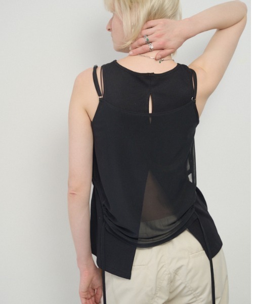Muel Chic(ミュエルシック)の「Honey set CS ハニーセットカットソー(Tシャツ/カットソー・レディース・モカ/ホワイト系その他/ブラック系その他/グレー系その他/オリーブ系・FREE)」の21枚目の写真