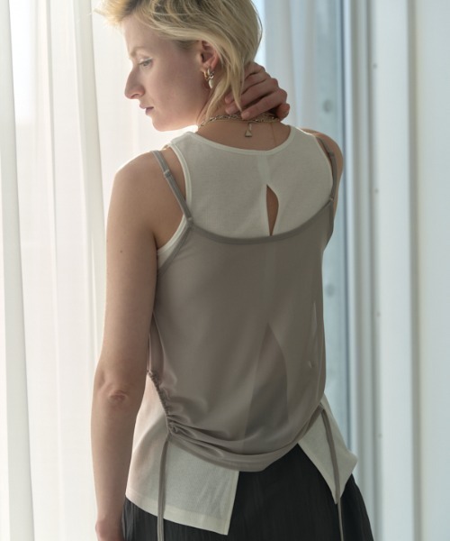 Muel Chic(ミュエルシック)の「Honey set CS ハニーセットカットソー(Tシャツ/カットソー・レディース・モカ/ホワイト系その他/ブラック系その他/グレー系その他/オリーブ系・FREE)」の17枚目の写真