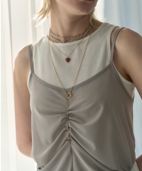 Muel Chic(ミュエルシック)の「Honey set CS ハニーセットカットソー(Tシャツ/カットソー・レディース・モカ/ホワイト系その他/ブラック系その他/グレー系その他/オリーブ系・FREE)」の16枚目の写真