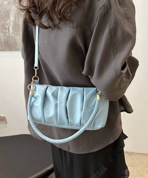 shoppinggo(ショッピングゴー)の「ミニバッグ ショルダーバッグ レディース 斜めがけ(ショルダーバッグ・レディース・ブラック/ベージュ/ブルー/アイボリー・FREE)」の8枚目の写真