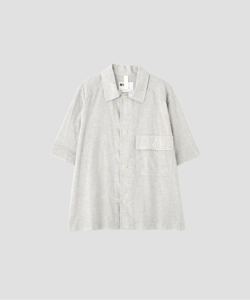 ブラウス シャツ TOP DYED COTTON POPLIN レディース MHL. ブラウス シャツ TOP DYED COTTON POPLIN レディース