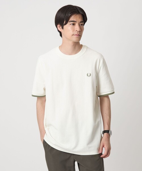 フレッドペリー鹿の子トップス　Tシャツ•カットソー ２着セット セール】[FRED PERRY/フレッドペリー] ツインティップライン