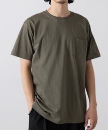 【Cross&Stitch】6.2オンス オープンエンドマックスウエイトポケットTシャツ ヘビーウェイト ポケT 厚手 OE1117