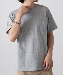 【Cross&Stitch】6.2オンス オープンエンドマックスウエイトポケットTシャツ ヘビーウェイト ポケT 厚手 OE1117