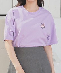 ラベンダー半袖Tシャツ(S) trend-i_00085-cvt-019-01