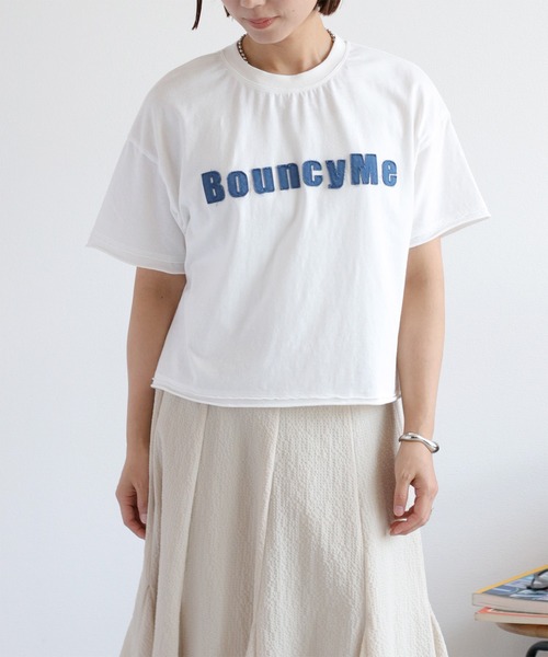 cepo(セポ)の「ワッペンロゴショートスリーブTee(Tシャツ/カットソー・レディース・ホワイト系その他/ブラック/オフホワイト・M)」の2枚目の写真