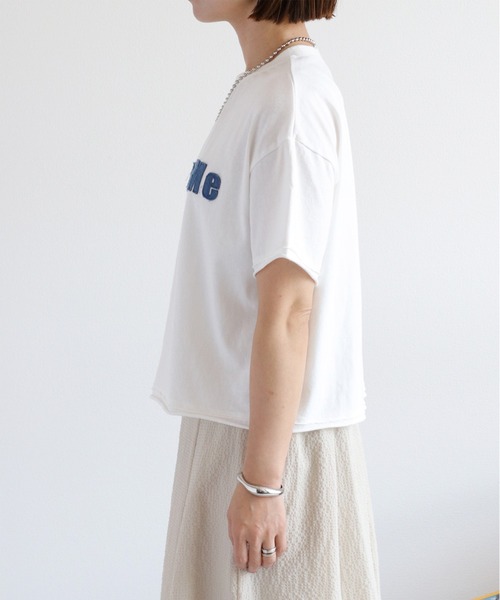 cepo(セポ)の「ワッペンロゴショートスリーブTee(Tシャツ/カットソー・レディース・ホワイト系その他/ブラック/オフホワイト・M)」の19枚目の写真