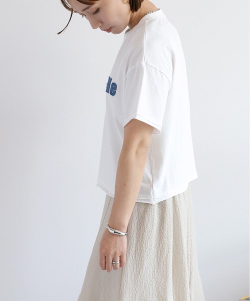 cepo(セポ)の「ワッペンロゴショートスリーブTee(Tシャツ/カットソー・レディース・ホワイト系その他/ブラック/オフホワイト・M)」の20枚目の写真