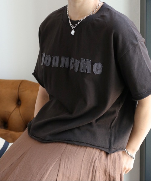 cepo(セポ)の「ワッペンロゴショートスリーブTee(Tシャツ/カットソー・レディース・ホワイト系その他/ブラック/オフホワイト・M)」の17枚目の写真