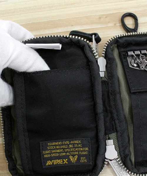 AVIREX アヴィレックス FLIGHT NYLON 'KEY CASE' キーケース AVIREX キーケース FLIGHT NYLON ”KEY CASE” / アヴィレックス