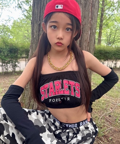 MARS　パフューム柄　チューブトップ MARSのパフューム柄チューブトップ