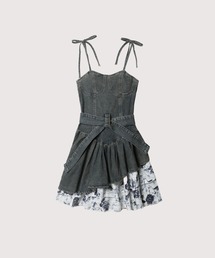 オープンショルダーレースブレザードレス Open Shoulder Lace