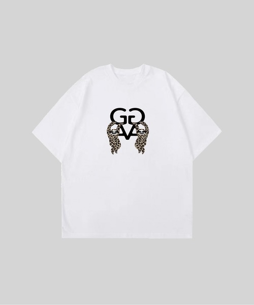 MAISON GA GA(メゾンガガ)の「Leopard Sloth GAGA Middle Sleeves T-shirt(Tシャツ/カットソー・メンズ・ブラック/ホワイト・MEDIUM/LARGE/X-LARGE)」の1枚目の写真