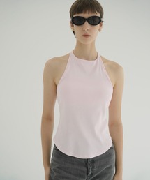 カットソー(半袖+袖なし) CLANE - CLANE SEE-THROUGH LINE KNIT TOPS CLANE - LINE SHEER N/S TOPS - BEIGE | ADDICT WEB SHOP