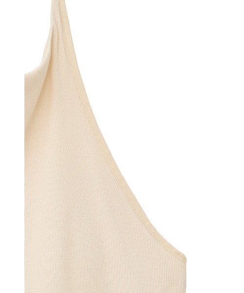 セール】HALTER NECK CUP IN RIB TOPS（Tシャツ/カットソー）｜CLANE