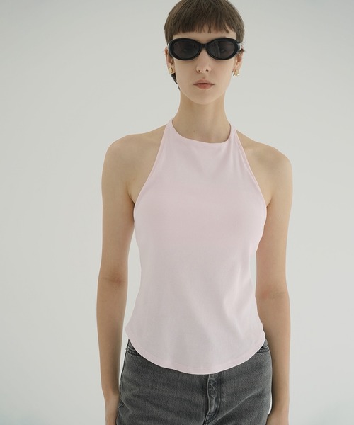 CLANE ホルターネックカップイントップス CLANE（クラネ）の「HALTER NECK CUP IN TOPS（キャミソール）」 - WEAR