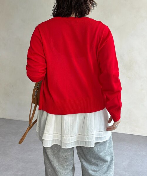 CPCM（シーピーシーエム）の「アソート裾レースキャミチュニック（ワンピース・レディース・ホワイト系その他/ホワイト系その他3/ホワイト系その他2/アイボリー/ブラック系その他・FREE）」の13枚目の写真