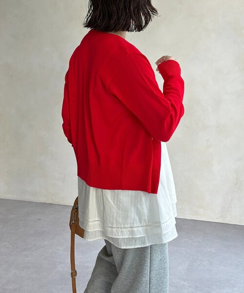 CPCM（シーピーシーエム）の「アソート裾レースキャミチュニック（ワンピース・レディース・ホワイト系その他/ホワイト系その他3/ホワイト系その他2/アイボリー/ブラック系その他・FREE）」の14枚目の写真