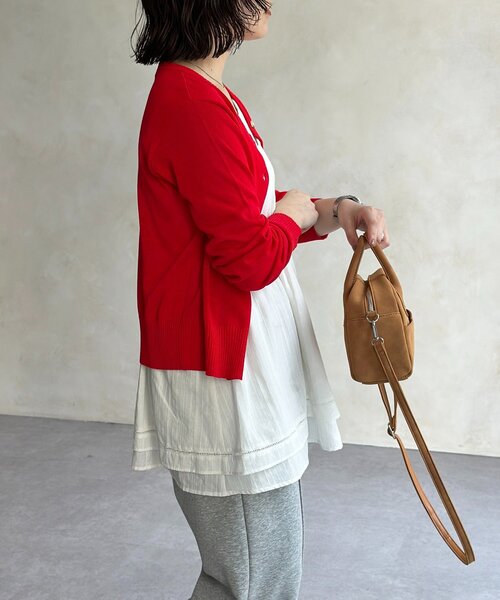 CPCM（シーピーシーエム）の「アソート裾レースキャミチュニック（ワンピース・レディース・ホワイト系その他/ホワイト系その他3/ホワイト系その他2/アイボリー/ブラック系その他・FREE）」の15枚目の写真